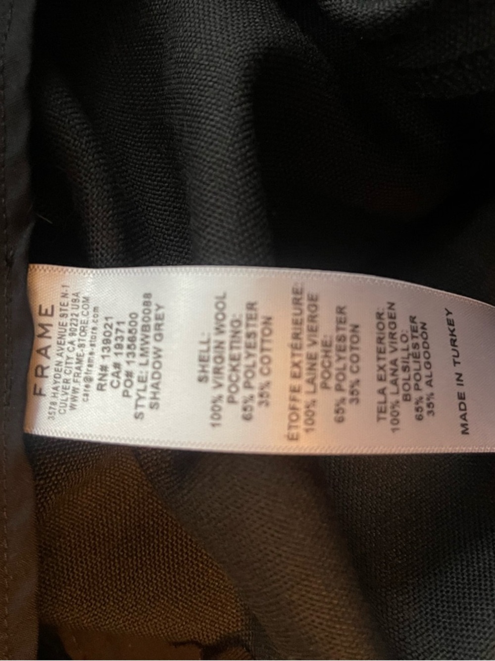FRAME WOOL TROUSERS NEW - Picture 6 of 7